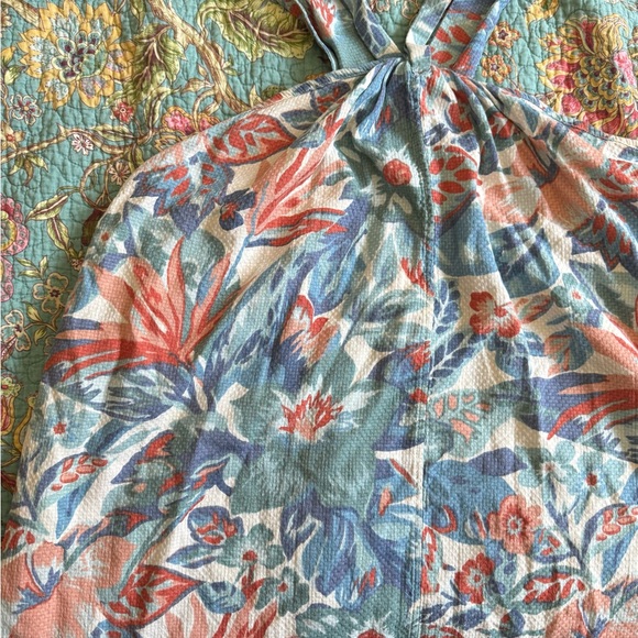 Bay Twist Dress - Paradise Blossom Floral FAHERTY xxl EUC - Picture 5 of 11